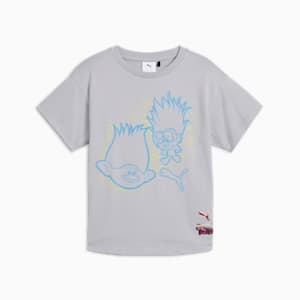 Cheap Erlebniswelt-fliegenfischen Jordan Outlet x TROLLS Little Kids' Graphic Tee, Gray Fog, extralarge